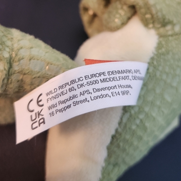 Wild Republic Crocodile Green 8in Snap Back Arms Stuffed Animals - Picture 6 of 6
